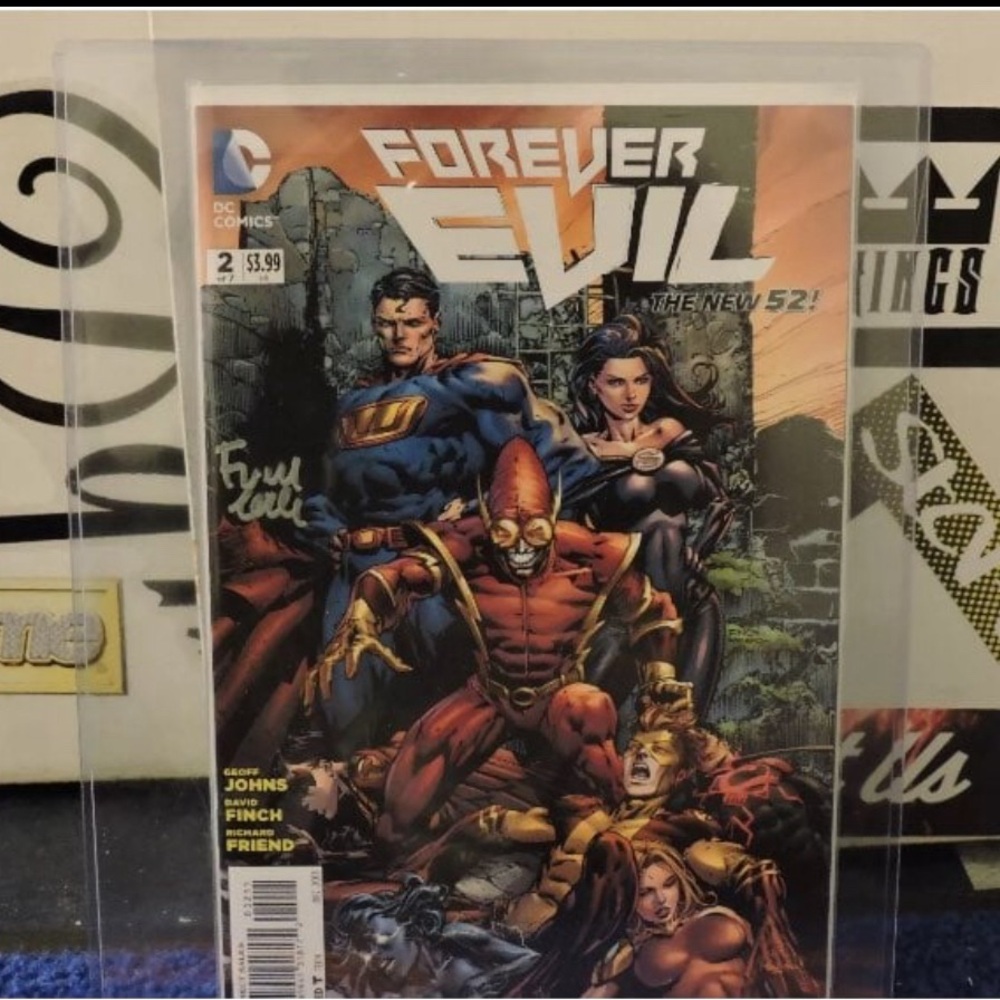 DC 2014 Comics Forever Evil 2 of 7 Autographed